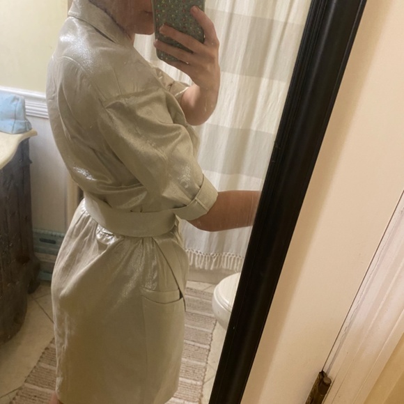 Archival Thierry Mugler silver dress - Picture 7 of 8